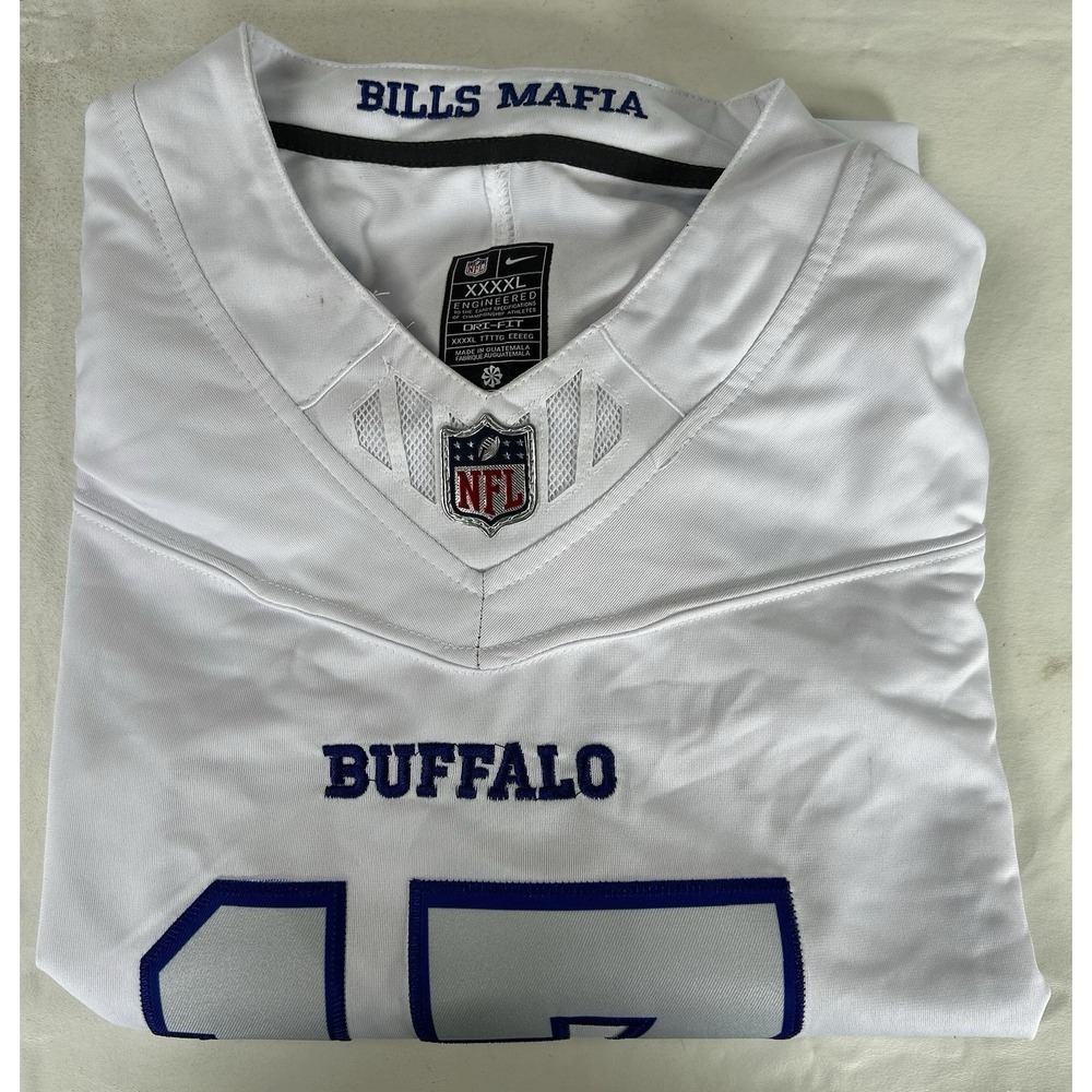 Nike Dri Fit NFL Buffalo Bills Josh Allen #17 Vapor Rivalries Jersey Adult 4XL - Picture 16 of 16